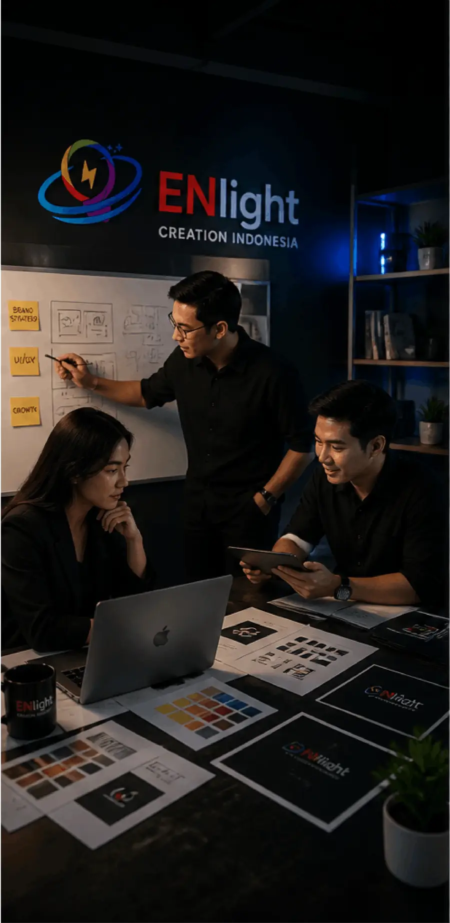 ENlight Creation Indonesia team collaboration